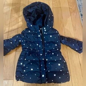 GAP Navy Blue Star Print Kids Jacket
